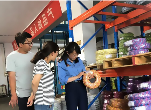 展開電線電纜產品質量查看排查作業(yè)